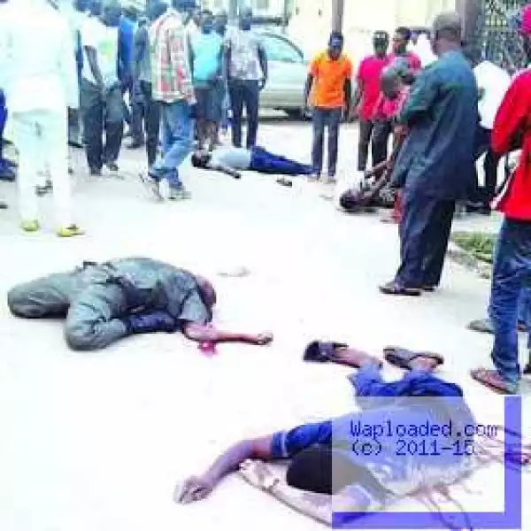 Policeman kills 4 people including twin brothers and himself (Graphic)